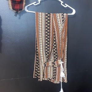 Boho wide leg pants